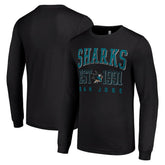 San Jose Sharks Starter Logo Graphic Long Sleeve T-Shirt