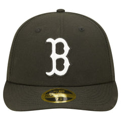 Boston Red Sox Low Profile 59FIFTY Fitted Hat - Black | New Era