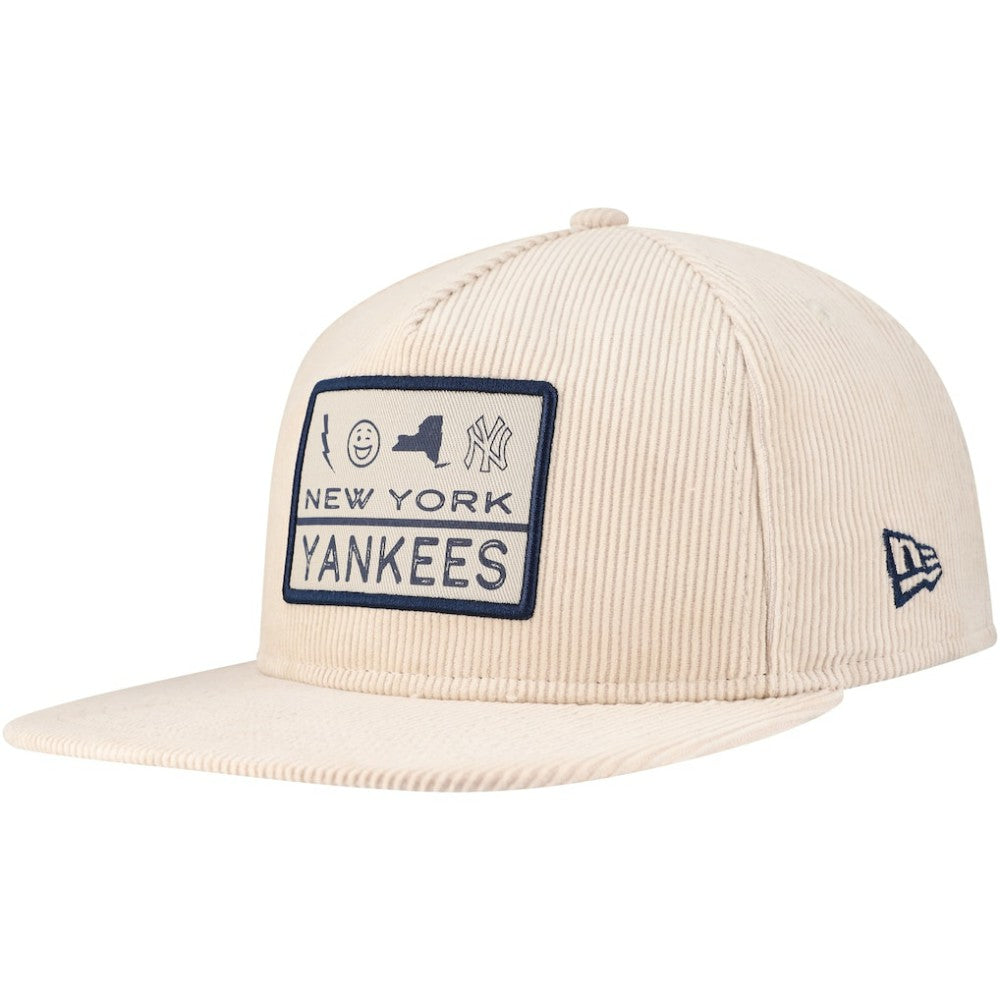 New York Yankees Summer Essential Golfer Snapback Hat - Khaki | New Era