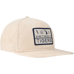 Detroit Tigers Summer Essential Golfer Snapback Hat - Khaki | New Era