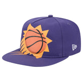 Phoenix Suns Oversized Puff Print Logo Golfer Snapback Hat sale - Purple | New Era sale