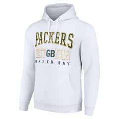 NFL Green Bay Packers Starter Unisex Throwback Logo Pullover Hoodie
