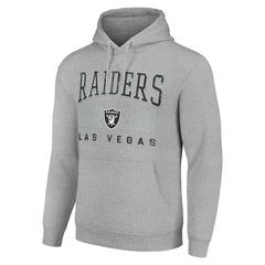 NFL Las Vegas Raiders Starter Unisex Throwback Logo Pullover Hoodie