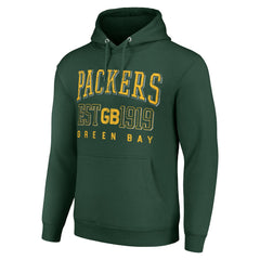 NFL Green Bay Packers Starter Unisex Throwback Logo Pullover Hoodie