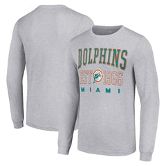 NFL Miami Dolphins Starter Throwback Logo Long Sleeve T-Shirt