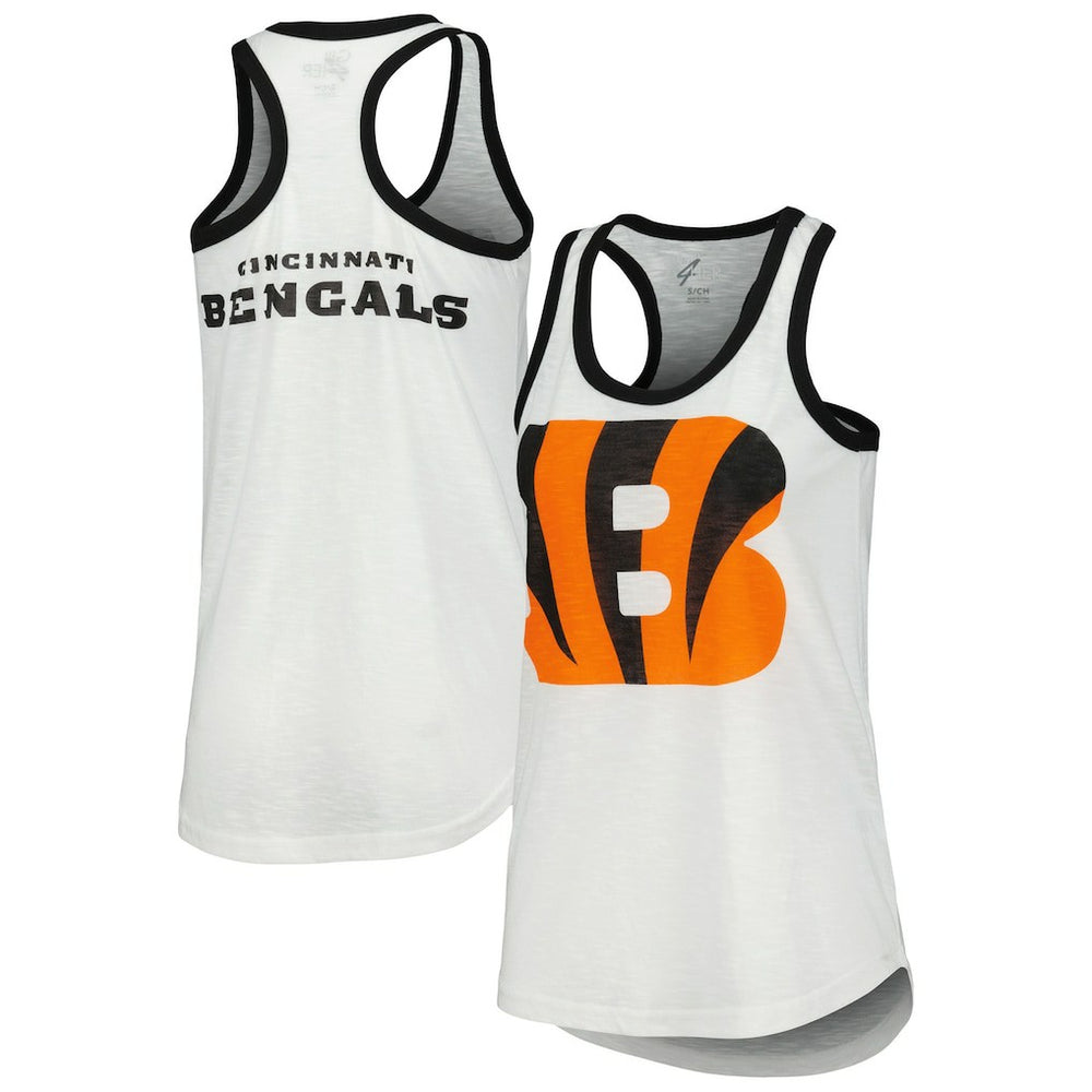 NFL Cincinnati Bengals G-III 4Her by Carl Banks Women's Tater Racerback Tank Top