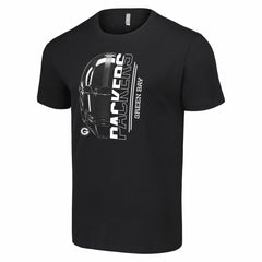 NFL Green Bay Packers Starter Half Helmet Logo T-Shirt