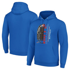 NFL Buffalo Bills Starter Unisex Half Helmet Logo Pullover Hoodie