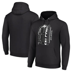 NFL Atlanta Falcons Starter Unisex Half Helmet Logo Pullover Hoodie