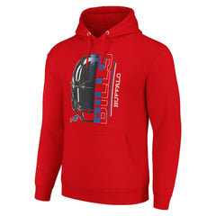NFL Buffalo Bills Starter Unisex Half Helmet Logo Pullover Hoodie