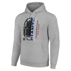 NFL New York Giants Starter Unisex Half Helmet Logo Pullover Hoodie