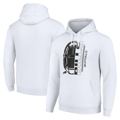 NFL Buffalo Bills Starter Unisex Half Helmet Logo Pullover Hoodie