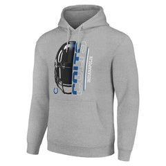 NFL Indianapolis Colts Starter Unisex Half Helmet Logo Pullover Hoodie