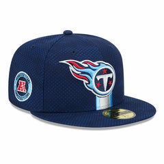 NFL Tennessee Titans 2024 Sideline 59FIFTY Fitted Hat