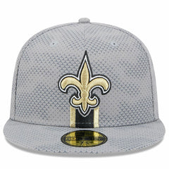 NFL New Orleans Saints 2024 Sideline 59FIFTY Fitted Hat
