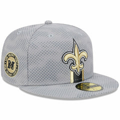 NFL New Orleans Saints 2024 Sideline 59FIFTY Fitted Hat