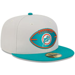 NFL Miami Dolphins 2024 Sideline Historic 59FIFTY Fitted Hat