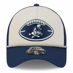 NFL Dallas Cowboys Youth 2024 Sideline Historic 9FORTY A-Frame Trucker Adjustable Hat
