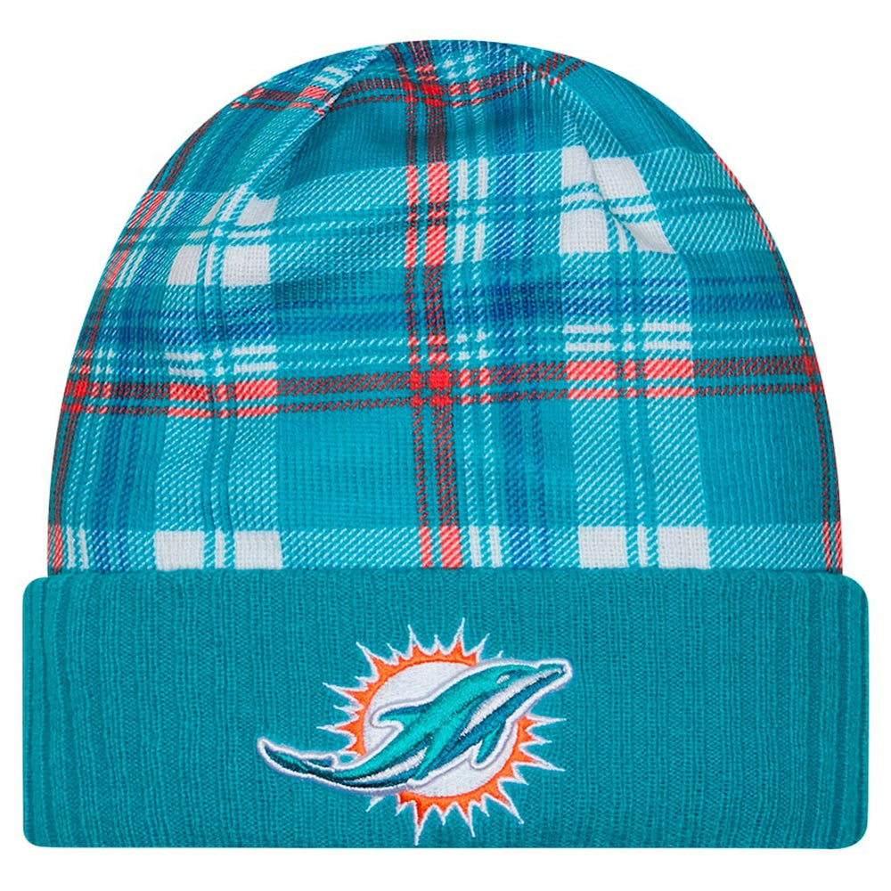 NFL Miami Dolphins Sideline Statement Cuffed Knit Hat