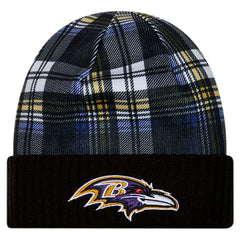 NFL Baltimore Ravens Sideline Statement Cuffed Knit Hat