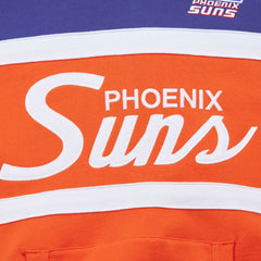 Phoenix Suns Head Coach Pullover Hoodie - Orange/Purple | Mitchell & Ness outlet