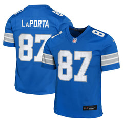 NFL Detroit Lions Sam LaPorta Youth Game Jersey