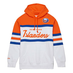 New York Islanders Mitchell & Ness Head Coach Pullover Hoodie
