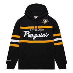 Pittsburgh Penguins Mitchell & Ness Head Coach Pullover Hoodie