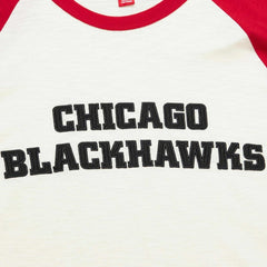 Chicago Blackhawks Mitchell & Ness Legendary Slub Vintage Raglan Long Sleeve T-Shirt