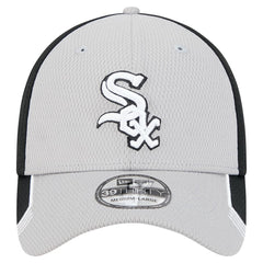 Chicago White Sox Visor Trim 39THIRTY Flex Hat - Gray/Black | New Era