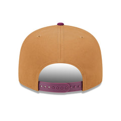 Athletics Color Pack Two-Tone 9FIFTY Snapback Hat - Brown/Purple | New Era