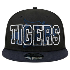 Detroit Tigers Splatter 9FIFTY Snapback Hat - Black | New Era