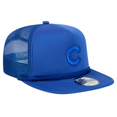 Chicago Cubs Tone Foam Meshback Golfer Snapback Hat - Royal | New Era