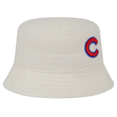 Chicago Cubs Women's Chrome Cozy Bucket Hat - White | New Era