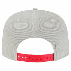 Chicago Cubs Gray Corduroy Golfer Snapback Hat | New Era