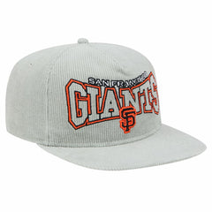 San Francisco Giants Gray Corduroy Golfer Snapback Hat | New Era