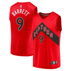 RJ Barrett Toronto Raptors Fast Break Player Jersey - Icon Edition - Red | Fanatics discount