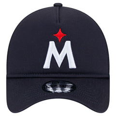 Minnesota Twins 9FORTY A-Frame Trucker Adjustable Hat - Navy | New Era