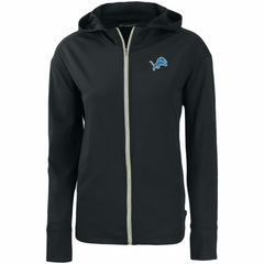 NFL Detroit Lions Cutter & Buck Women's Primary Mark Daybreak Eco Recycled Full-Zip Hoodie