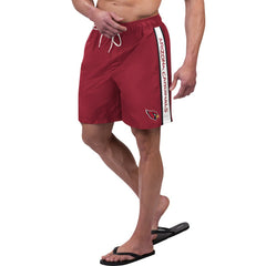 NFL Arizona Cardinals G-III Sports by Carl Banks Streamline Volley Swim Shorts
