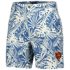NFL Chicago Bears Margaritaville Sandwashed Monstera Print Amphib Shorts