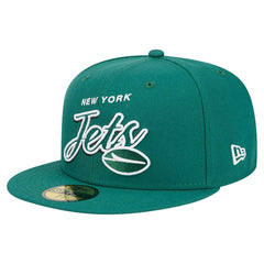 NFL New York Jets Script Sided 59FIFTY Fitted Hat