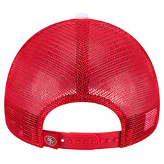 NFL San Francisco 49ers Sport Night Color Block 9FORTY A-Frame Trucker Adjustable Hat