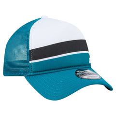 NFL Jacksonville Jaguars Color-Block 9FORTY A-Frame Trucker Adjustable Hat
