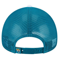NFL Jacksonville Jaguars Color-Block 9FORTY A-Frame Trucker Adjustable Hat