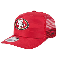 NFL San Francisco 49ers Adventure Camo Trucker 9SEVENTY Stretch-Snap Adjustable Hat