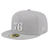 Philadelphia 76ers Color Pack 59FIFTY Fitted Hat - Gray | New Era cheap