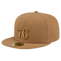 Philadelphia 76ers 59FIFTY Fitted Hat - Tan | New Era outlet
