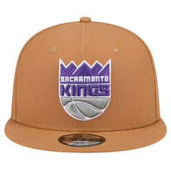 Sacramento Kings Color Pack 9FIFTY Snapback Hat - Tan | New Era on sale