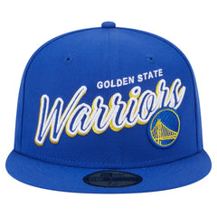 Golden State Warriors Sport Night Script Sided 59FIFTY Fitted Hat sale - Royal | New Era online